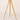 Natural Tripod Floor Lamp natural wood tripod feet closeup