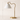 Brass ring table lamp with 22 inch height and 18.25 inch width overlays, lamp off