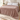 Taupe king heated blanket spread across a made bed