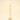 Gold Globe Tree Floor Lamp lit cream studio packshot, three frosted globes