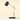 Black marble desk lamp with a brass crane arm and matte-black pill shade, lamp off