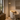 Slim Gold Floor Lamp beside sofa or reading chair
