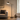 Black Gold Balance Floor Lamp in living room corner