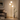 Gold Globe Tree Floor Lamp in living room corner