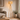 Natural Tripod Floor Lamp in living room corner