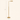 Slim Gold Floor Lamp dimensions 65 inch height 11 inch width