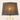 Close-up of the charcoal pleated tapered shade, lamp on