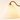 Close-up of the white tapered shade and gold spherical cap, lamp on