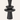 Close-up of the stacked matte-black disc base