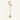 Brass triple-spot tree floor lamp with 63 inch height and 15 inch width overlays, unlit