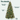 Tree details: warm white LED lights, red berries and pine cones, frosted tips, metal stand