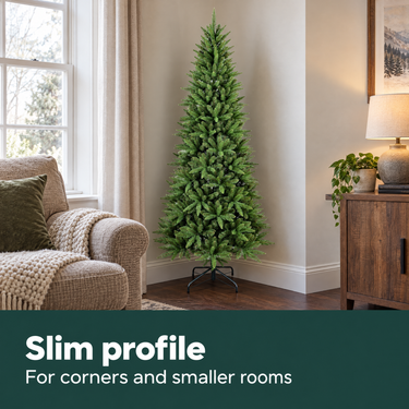 Slim profile: a tree for corners and smaller rooms