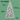 Tree details: snow flocked, hinged branches, unlit, metal stand